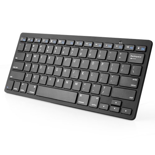 Anker Bluetooth-Tastatur für iPad Air 2/Air, iPad Mini 3/Mini 2/Mini, iPad 4/3/2, Galaxy Tabs und andere mobile Geräte (schwarz) Farbe: Schwarz, Modell: A7726111, PC / Computer & Electronics von PC Hardware Store