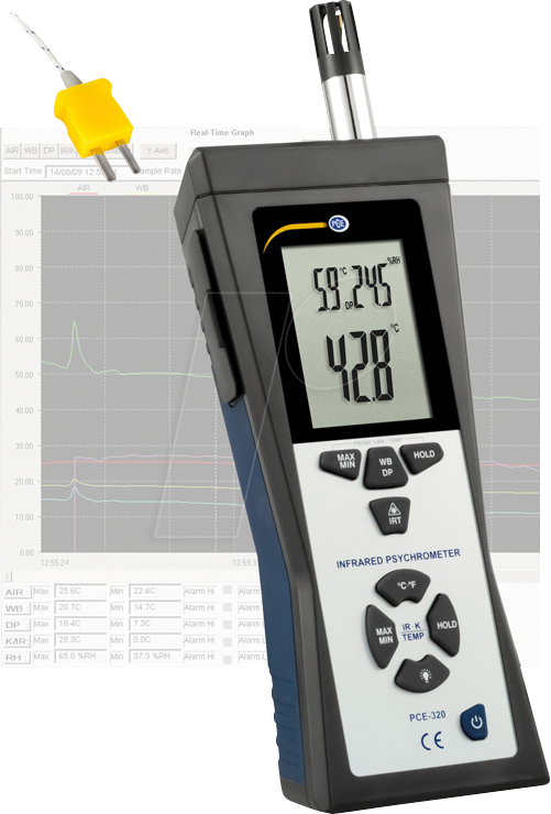 PCE 320 - Thermo-Hygrometer PCE-320 von PCE INSTRUMENTS