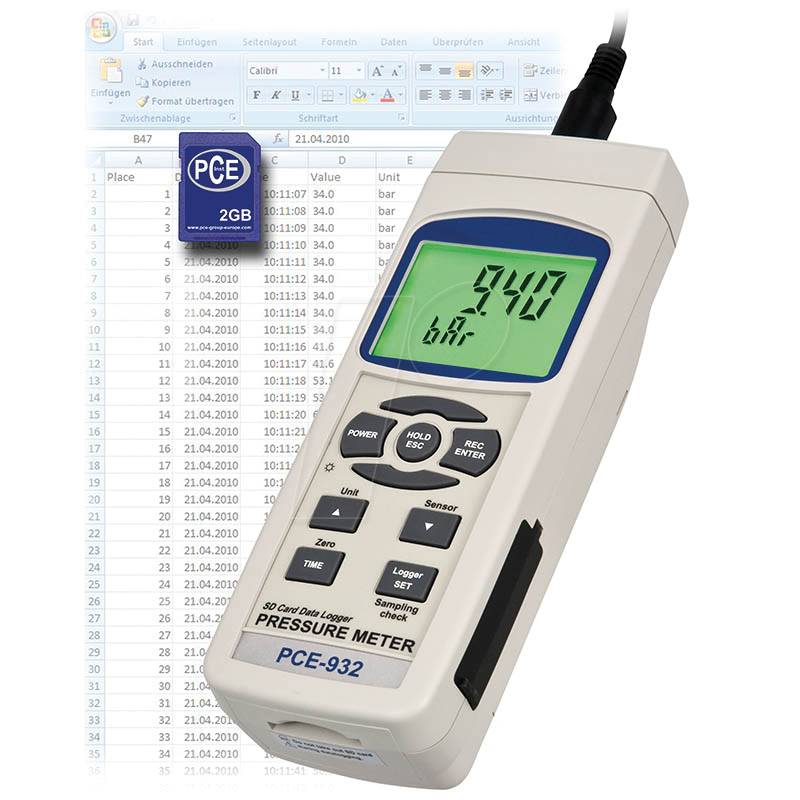 PCE 932 - Druckmessgerät PCE-932 von PCE INSTRUMENTS