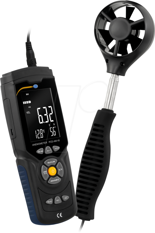 PCE AM 45 - Flügelradanemometer PCE-AM 45 von PCE INSTRUMENTS
