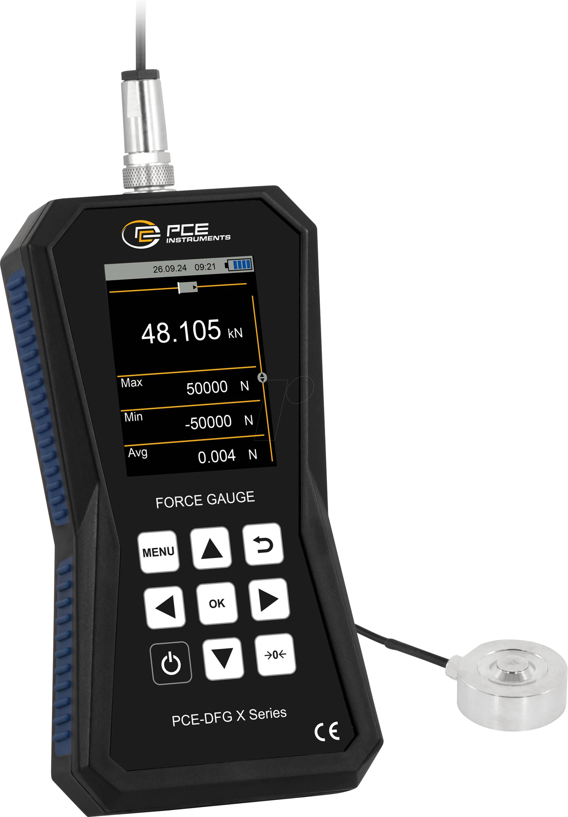 PCE DFG 50K XF - Kraftmessgerät PCE-DFG 50K XF PCE DFG 50K XF - Kraftmessgerät PCE-DFG 50K XF von PCE INSTRUMENTS