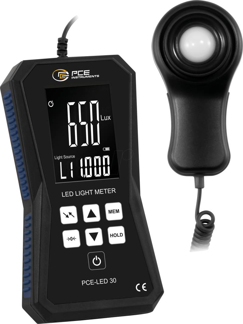 PCE LED 30 - LED-Lichtmessgerät PCE-LED 30 von PCE INSTRUMENTS