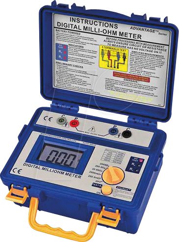 PCE MO 2002 - Milliohmmeter PCE-MO 2002 von PCE INSTRUMENTS