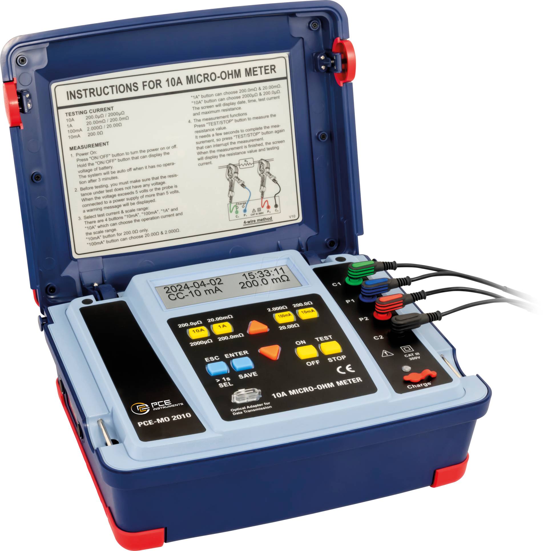 PCE MO 2010 - Mikroohmmeter PCE-MO 2010 PCE MO 2010 - Mikroohmmeter PCE-MO 2010 von PCE INSTRUMENTS