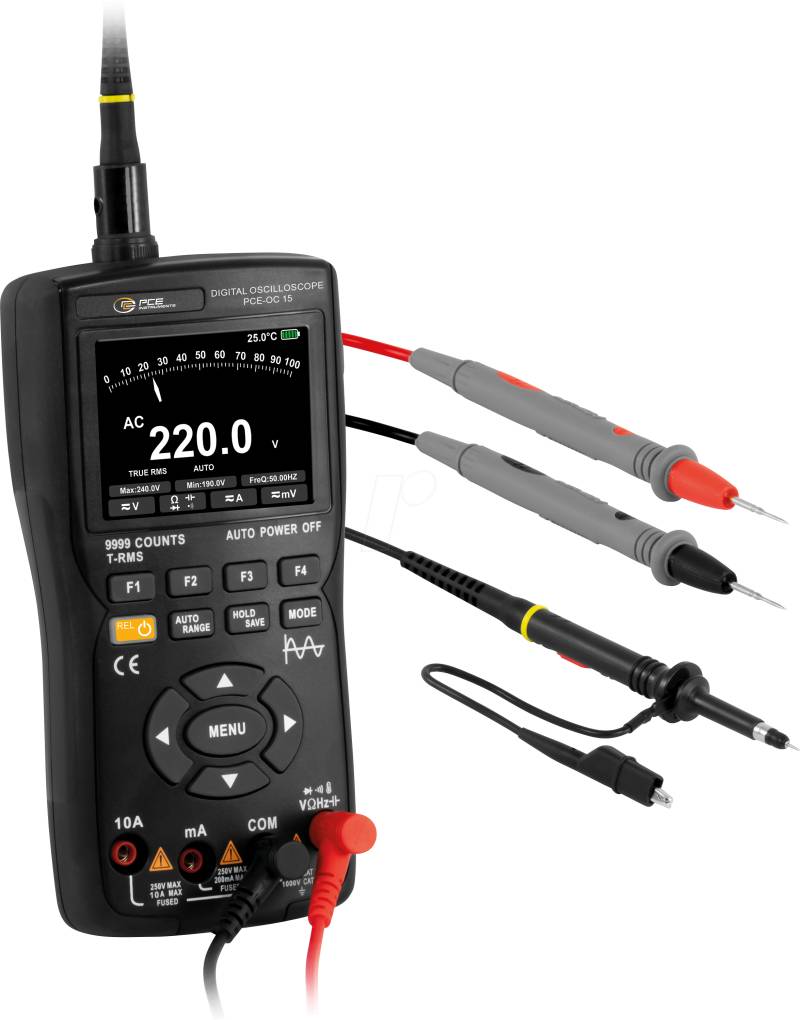 PCE OC 15 - Oszilloskop  PCE-OC 15 von PCE INSTRUMENTS