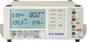 PCE PA6000 - Netzanalysator PCE-PA6000 von PCE INSTRUMENTS