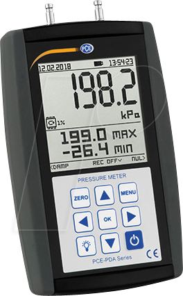 PCE PDA 1L - Differenzdruckmessgerät PCE-PDA 1L von PCE INSTRUMENTS