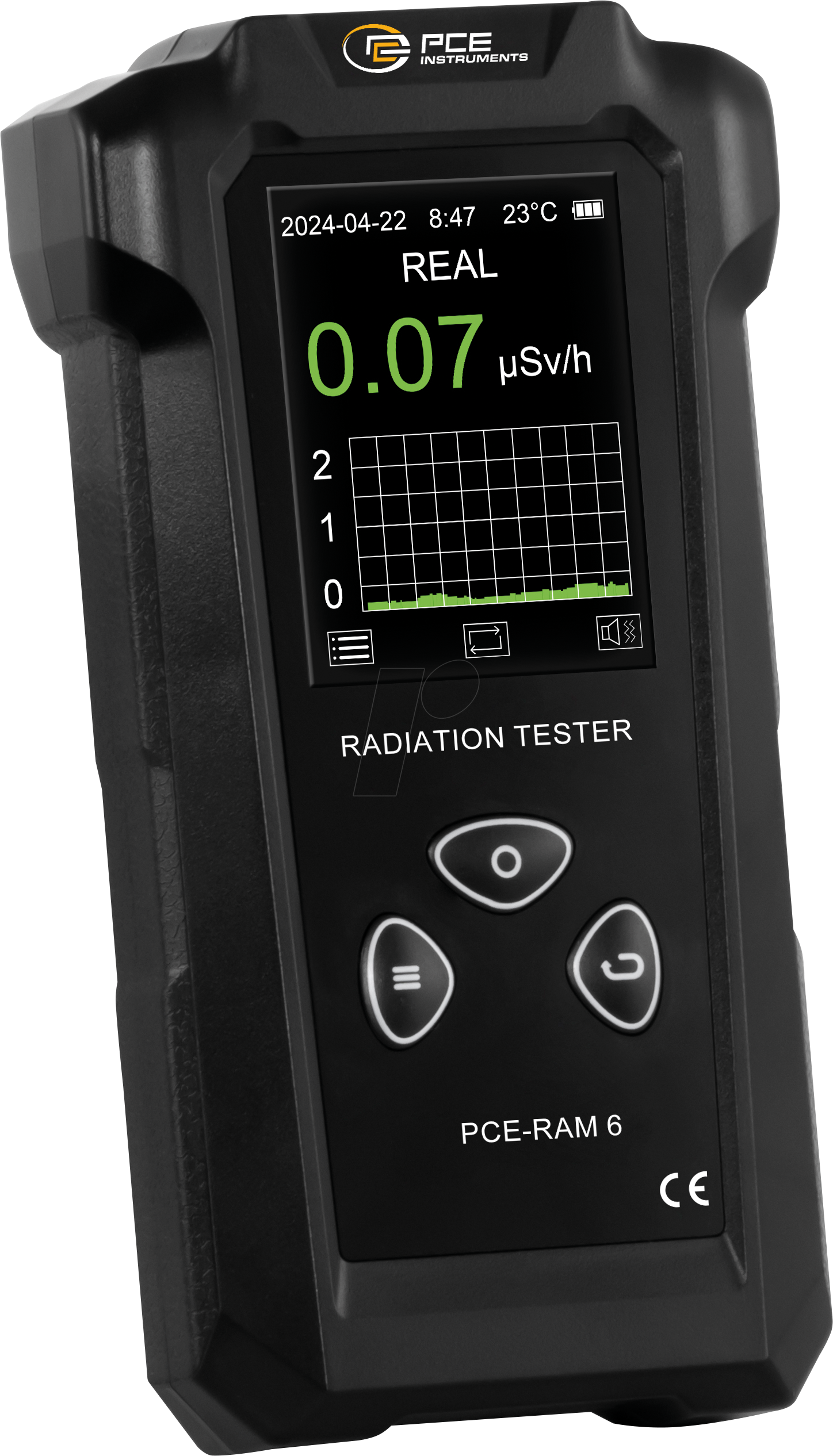 PCE RAM 6 - Strahlungsmessgerät PCE-RAM 6 PCE RAM 6 - Strahlungsmessgerät PCE-RAM 6 von PCE INSTRUMENTS