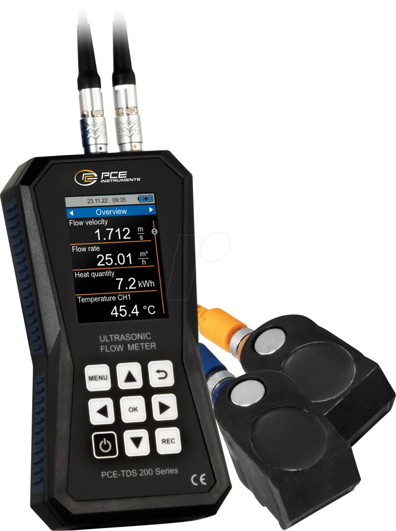 PCE TDS 200 M - Ultraschall-Durchflussmessgerät PCE-TDS 200 M von PCE INSTRUMENTS