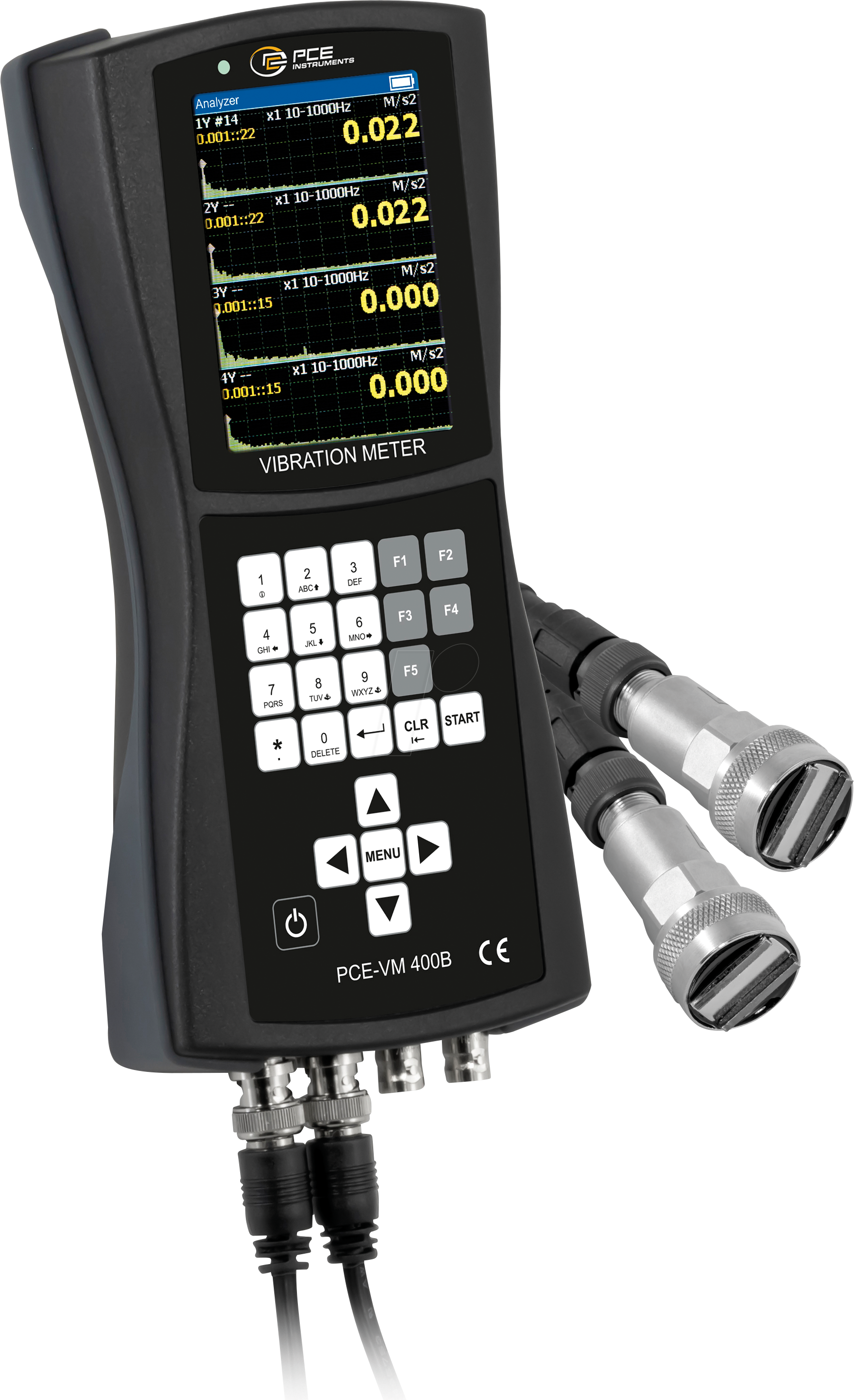 PCE VM 400B - 4-Kanal Vibrationsmessgerät PCE-VM 400 PCE VM 400B - 4-Kanal Vibrationsmessgerät PCE-VM 400 von PCE INSTRUMENTS