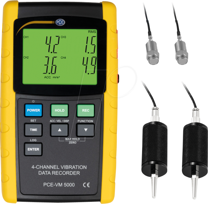 PCE VM 5000-KIT - Schwingungsmessgerät PCE-VM 5000-KIT von PCE INSTRUMENTS