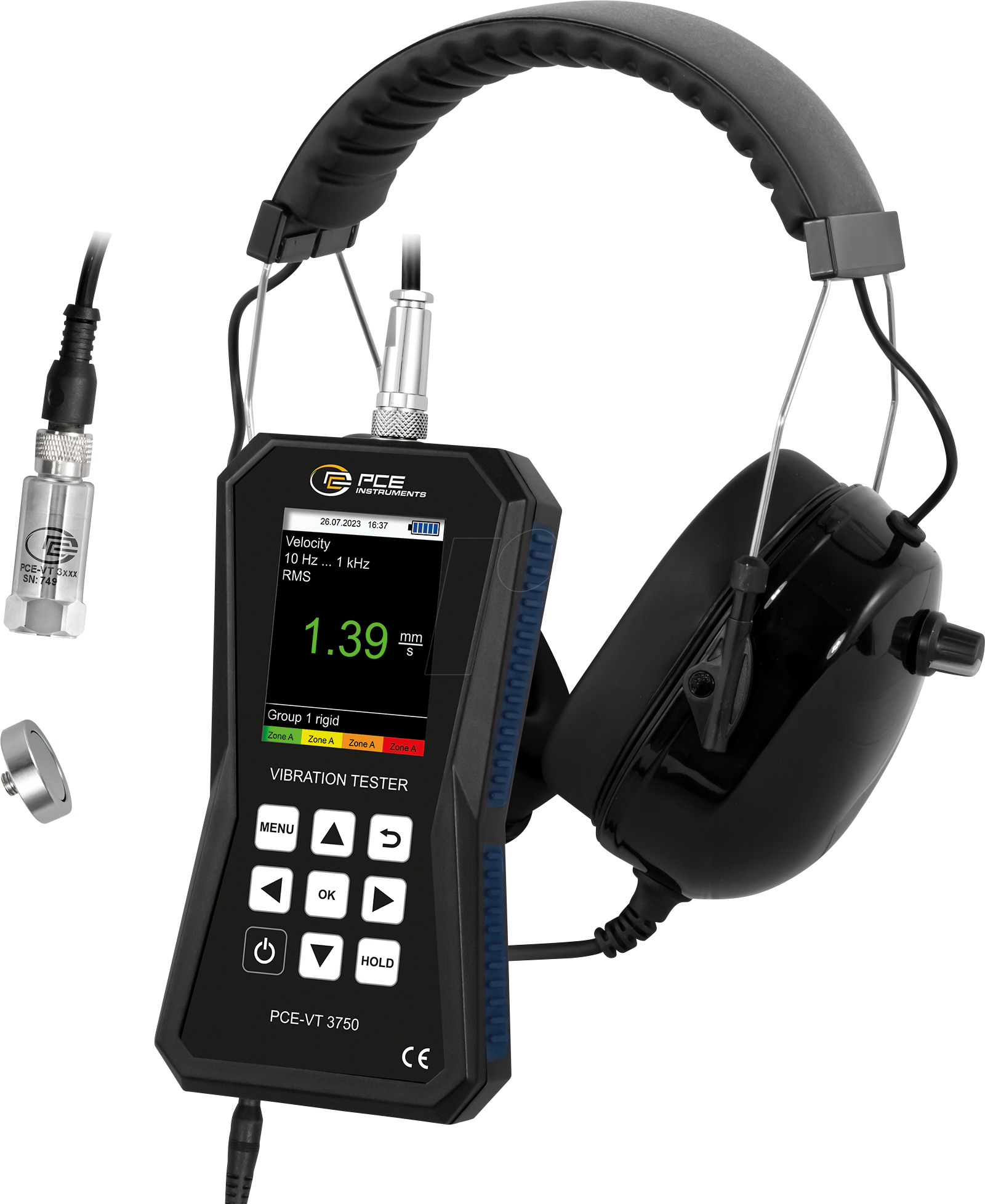 PCE VT 3750 - Schwingungsmesser PCE-VT 3750 PCE VT 3750 - Schwingungsmesser PCE-VT 3750 von PCE INSTRUMENTS