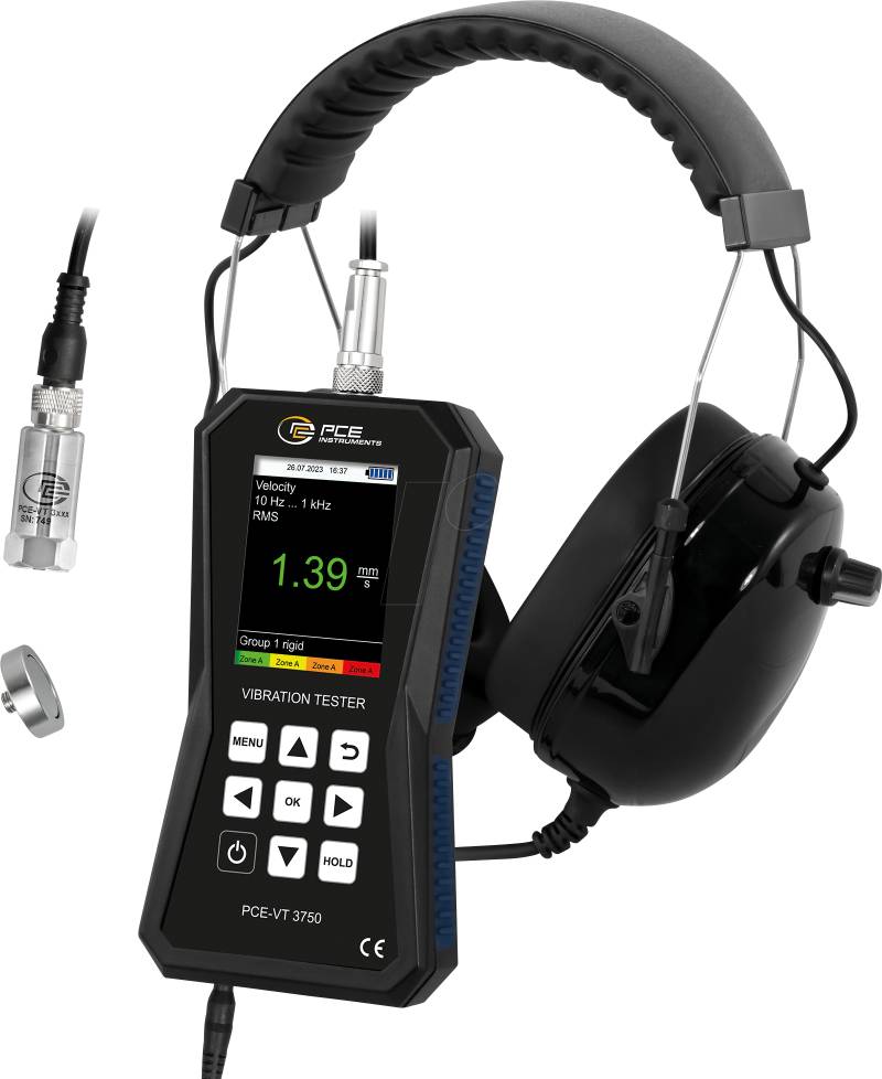 PCE VT 3750 - Schwingungsmesser PCE-VT 3750 von PCE INSTRUMENTS