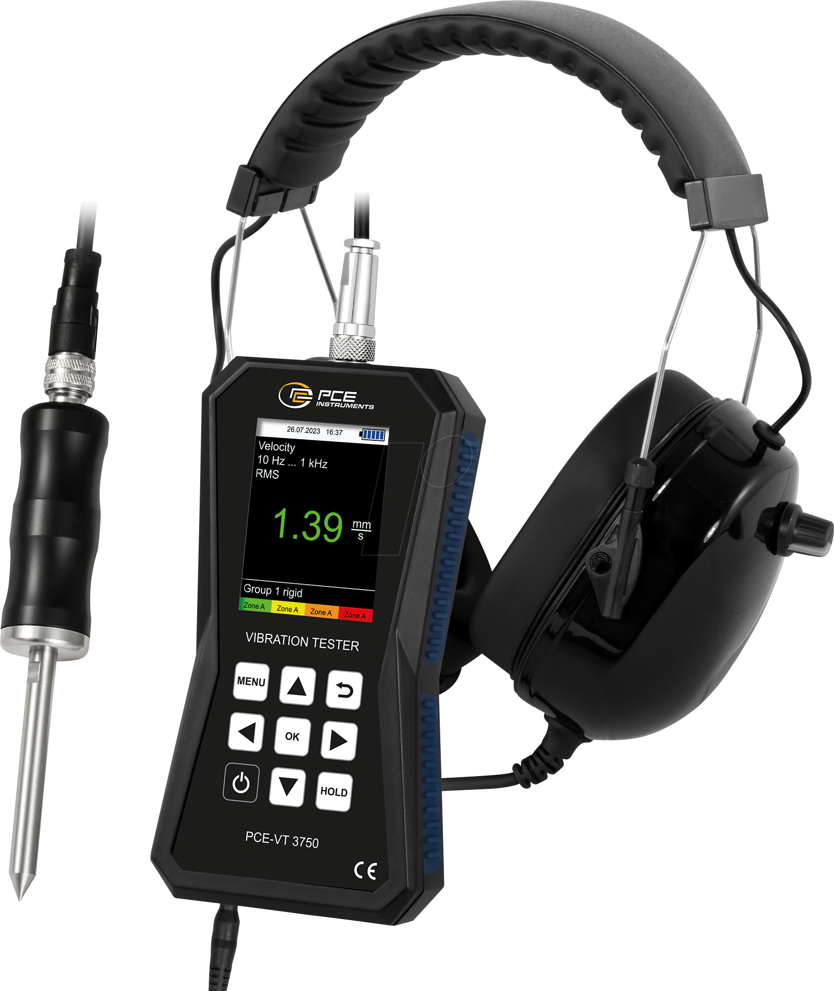 PCE VT 3750S - Vibrationsmessgerät PCE-VT 3750S PCE VT 3750S - Vibrationsmessgerät PCE-VT 3750S von PCE INSTRUMENTS