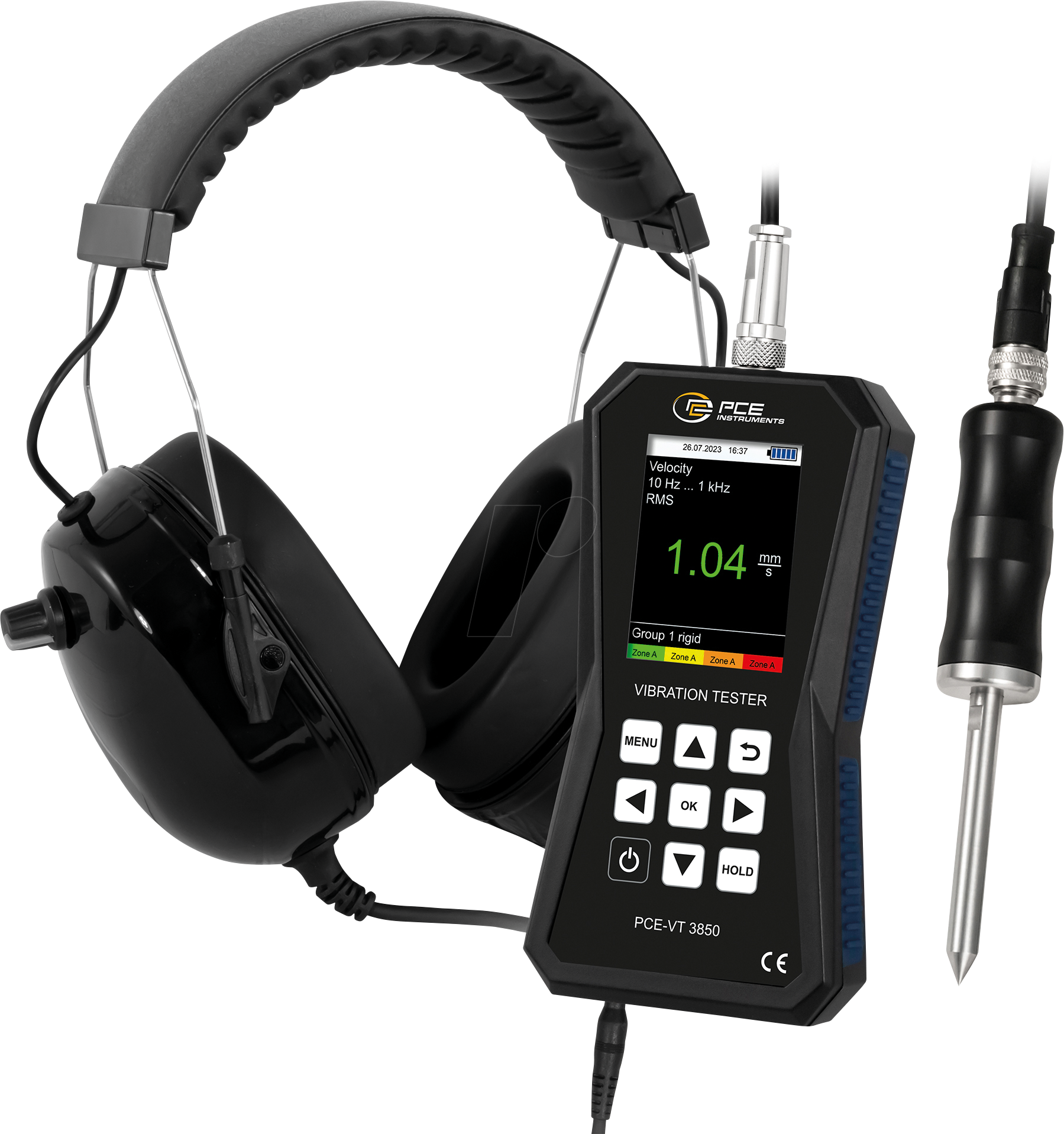 PCE VT 3850S - Vibrationsmesser PCE-VT 3850S PCE VT 3850S - Vibrationsmesser PCE-VT 3850S von PCE INSTRUMENTS