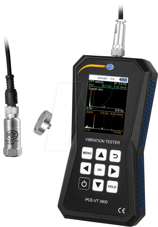 PCE VT 3900 - Schwingungsmessgerät PCE-VT 3900 von PCE INSTRUMENTS