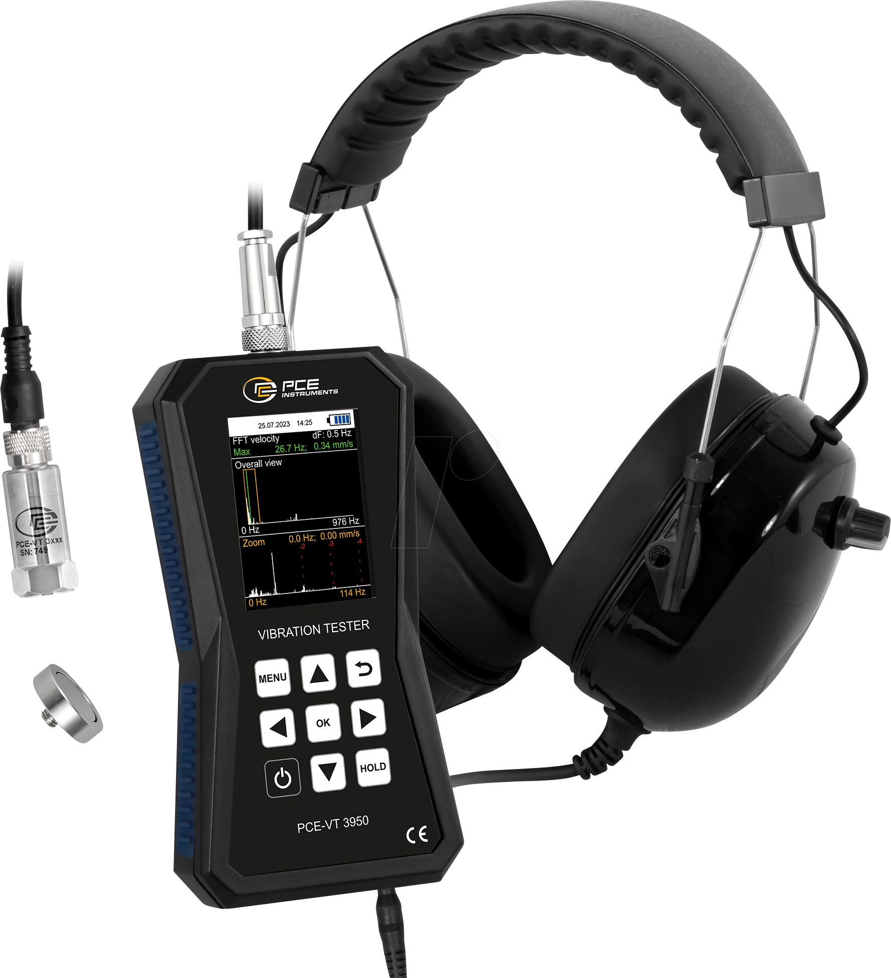 PCE VT 3950 - Vibrationsmessgerät PCE-VT 3950 PCE VT 3950 - Vibrationsmessgerät PCE-VT 3950 von PCE INSTRUMENTS