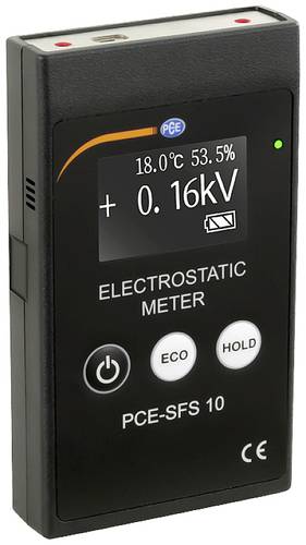 PCE Instruments Elektrostatik Messgerät Elektromagnetisches Feld, Feuchtigkeit, Temperatur von PCE Instruments