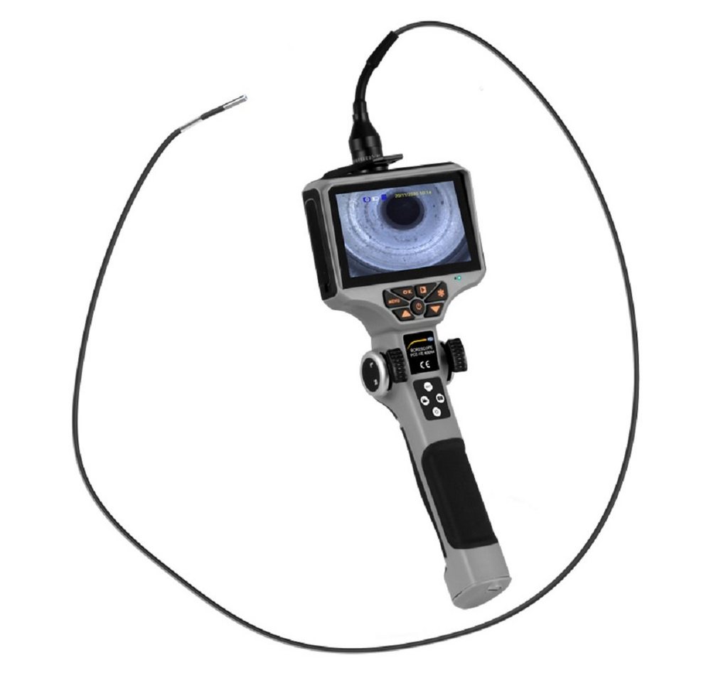 PCE Instruments Endoskopkamera Industrie Endoskop Inspektionskamera (Inkl. Transportkoffer, Bewegungsrichtung Kamerakopf 4-Wege) von PCE Instruments