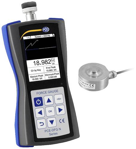 PCE Instruments PCE-DFG NF 20K Kraftmessgerät Werksstandard (ohne Zertifikat) von PCE Instruments