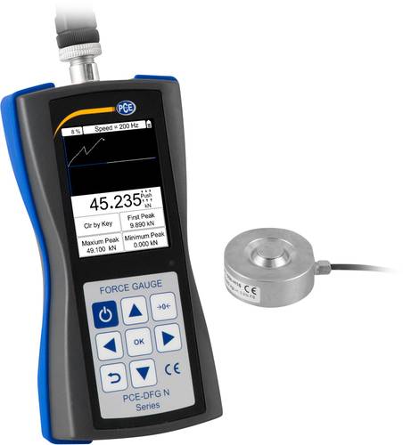 PCE Instruments PCE-DFG NF 50K Dynamometer 0 - 50000 N Werksstandard (ohne Zertifikat) von PCE Instruments