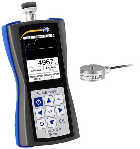 PCE Instruments PCE-DFG NF 5K Kraftmessgerät Werksstandard (ohne Zertifikat) von PCE Instruments