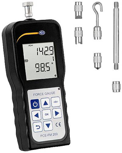 PCE Instruments PCE-FM 200 Dynamometer Werksstandard (ohne Zertifikat) von PCE Instruments