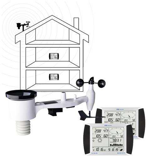 PCE Instruments PCE-FWS 20N-1 PCE-FWS 20N-1 Funk-Wetterstation von PCE Instruments