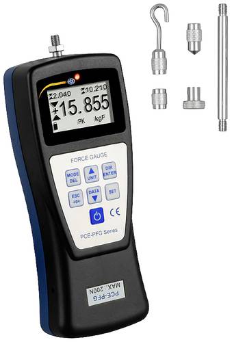 PCE Instruments PCE-PFG 200 Kraftmessgerät Werksstandard (ohne Zertifikat) von PCE Instruments