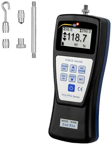 PCE Instruments PCE-PFG 500 Kraftmessgerät Werksstandard (ohne Zertifikat) von PCE Instruments