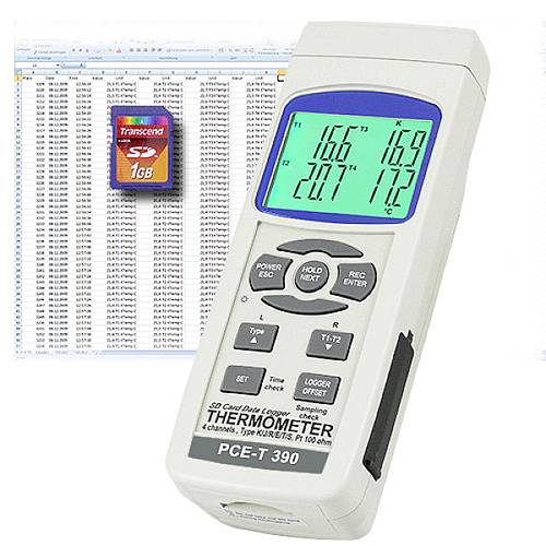 PCE Instruments PCE-T390 Temperatur-Messgerät von PCE Instruments