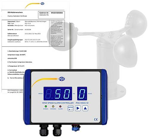 PCE Instruments PCE-WSAC 50-311 Anemometer von PCE Instruments