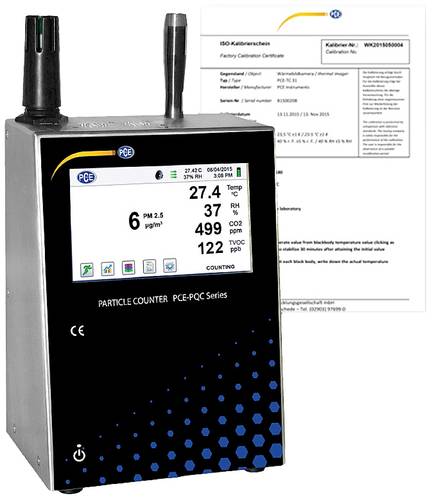 PCE Instruments Partikelzähler PCE-PQC 22EU von PCE Instruments