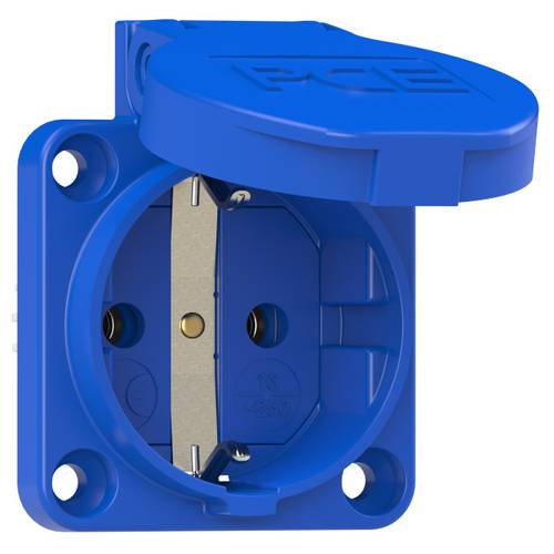 PCE 109-0b Anbau-Steckdose IP54 Blau von PCE