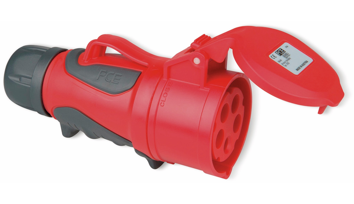 PCE CEE-Kupplung GRIP, 16 A, 5-polig PCE CEE-Kupplung GRIP, 16 A, 5-polig von PCE