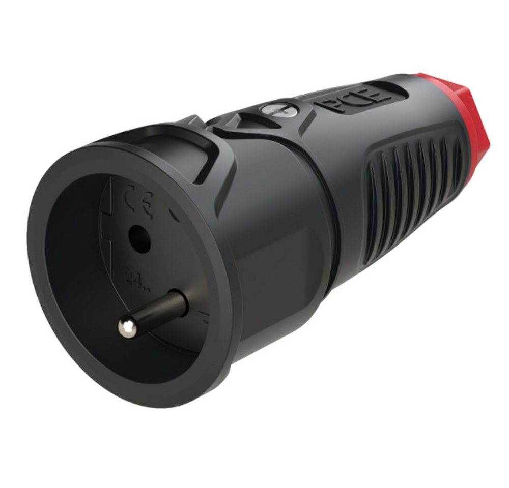 PCE PCE 2410-sr Schutzkontaktkupplung Gummi, Kunststoff 230 V Schwarz IP2 Steckernetzteil PCE PCE 2410-sr Schutzkontaktkupplung Gummi, Kunststoff 230 V Schwarz IP2 Steckernetzteil von PCE