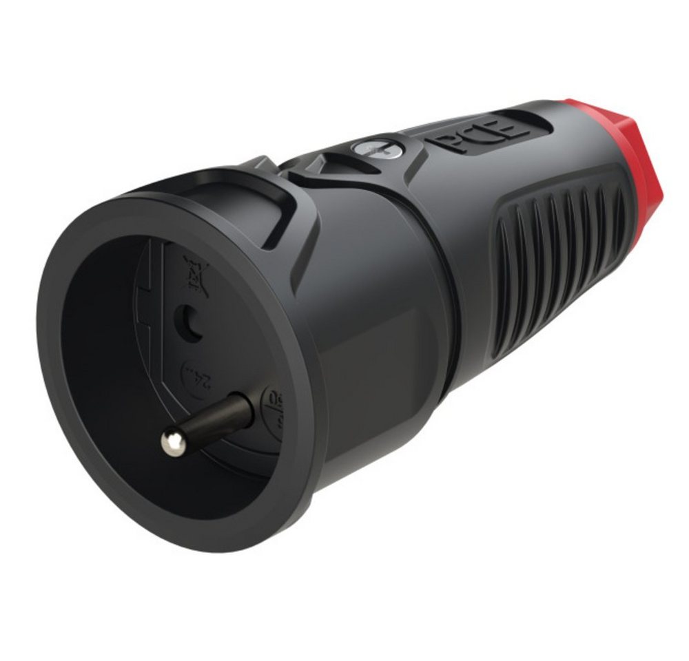 PCE PCE 2410-src Schutzkontaktkupplung Kunststoff, Gummi 230 V Schwarz IP Steckernetzteil PCE PCE 2410-src Schutzkontaktkupplung Kunststoff, Gummi 230 V Schwarz IP Steckernetzteil von PCE