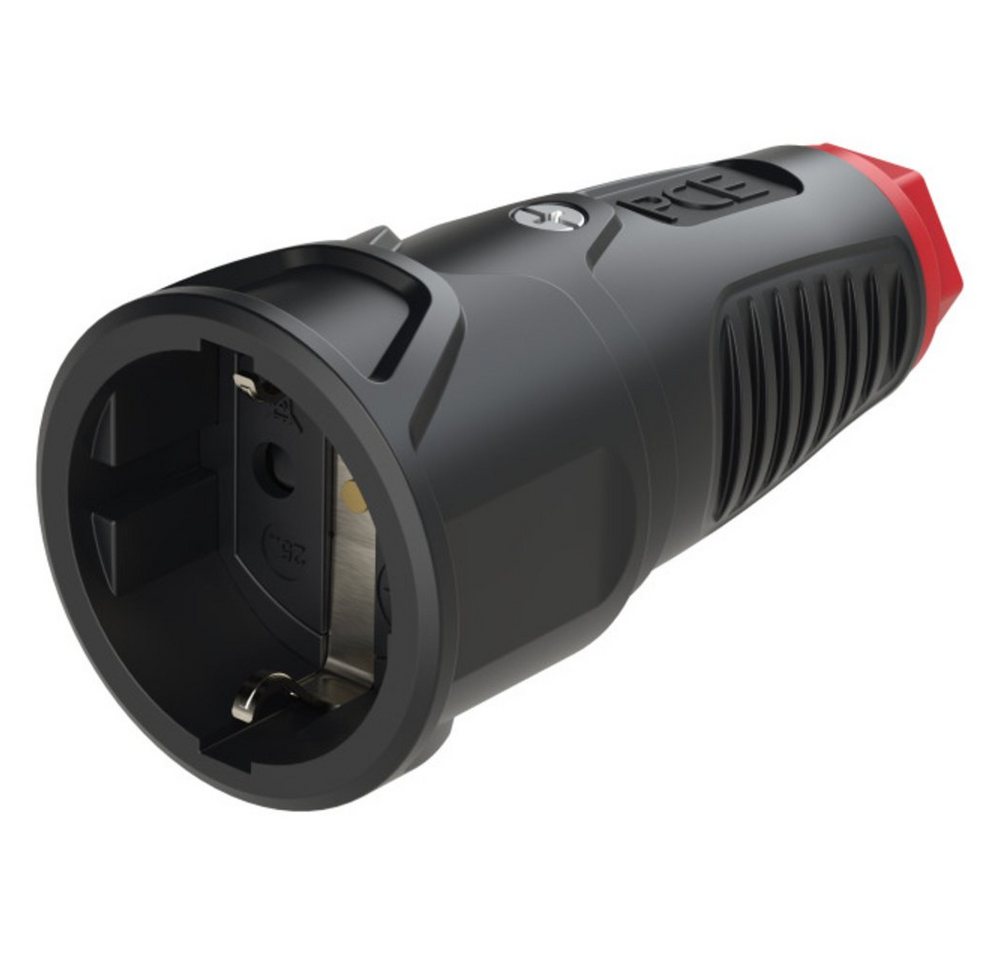 PCE PCE 2510-src Schutzkontaktkupplung Kunststoff, Gummi 230 V Schwarz IP Steckernetzteil PCE PCE 2510-src Schutzkontaktkupplung Kunststoff, Gummi 230 V Schwarz IP Steckernetzteil von PCE