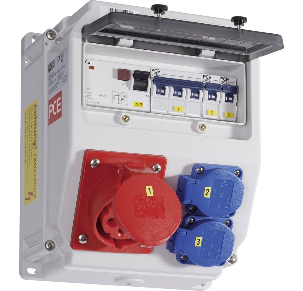 PCE Stromverteiler PCE CEE Stromverteiler DELTA Lofer 9019153 400 V 16 A PCE Stromverteiler PCE CEE Stromverteiler DELTA Lofer 9019153 400 V 16 A von PCE