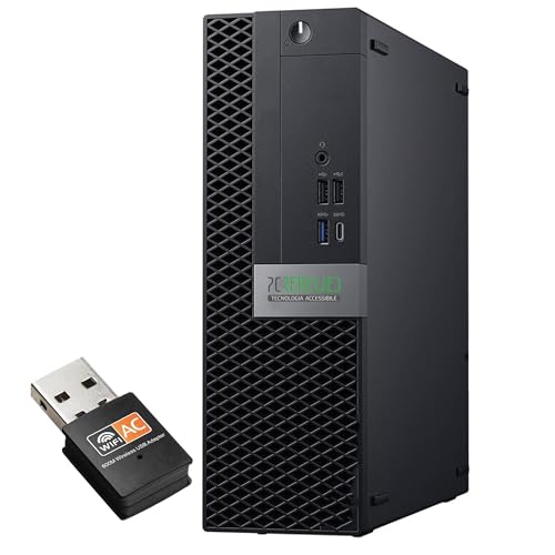 PcRenewed Desktop-PC Intel I7 6700, leistungsstark, 32 GB RAM, SSD M.2 512 GB + HDD 1 TB, HDMI, Windows 11 Pro – Office 19 (nur PC) von PCRENEWED TECNOLOGIA ACCESSIBILE