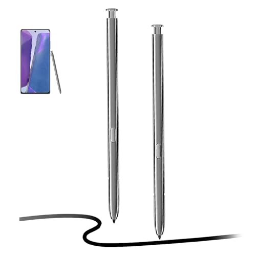 2 Stück Note 20 S Pen Eingabestift Ersatz für Samsung Galaxy Note 20 / Note 20 Ultra 5G (EJ-PN980), OhneBluetooth, Grau von PCTC