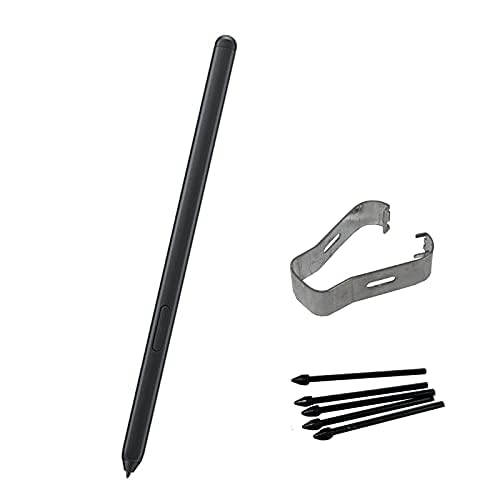 Ersatzstift für Samsung Galaxy S21 Ultra S für Samsung Galaxy S21 Ultra 5G S Stylus + 5 Ersatzspitzen, Farbe: Mystic Schwarz Ersatzstift für Samsung Galaxy S21 Ultra S für Samsung Galaxy S21 Ultra 5G S Stylus + 5 Ersatzspitzen, Farbe: Mystic Schwarz von PCTC