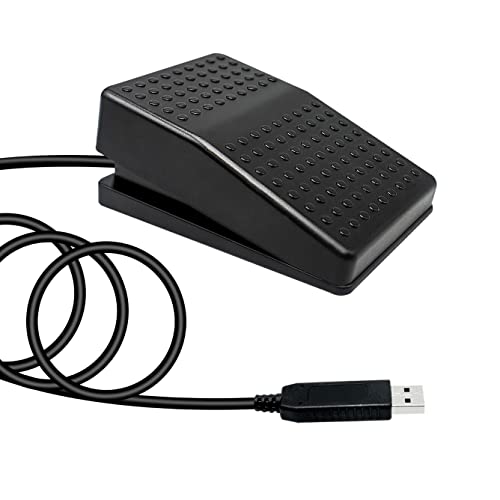 Fußpedalschalter USB PC Programm Hotkey Fußsteuerung Freisprecheinrichtung Maus für Videa Spiel Büroarbeit von PCsensor