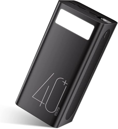 PDBEST Ehrlich 40000mah PowerBank: Großer Kapazität Portable Charger 18W PD USB C Schnellladegerät mit 3 Ausgängen und 3 Eingängen, Externer Akku für iPhone Android usw PDBEST Ehrlich 40000mah PowerBank: Großer Kapazität Portable Charger 18W PD USB C Schnellladegerät mit 3 Ausgängen und 3 Eingängen, Externer Akku für iPhone Android usw von PDBEST