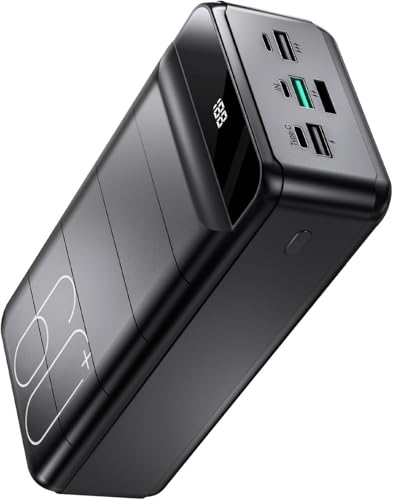 PDBEST Power Bank 60000mAh 22,5W Powerbank PD USB C Schnellladefunktion Externe Akku mit 4 Ausgänge und 3 Eingänge, kompatibel mit iPhone, Tablets, iPad usw PDBEST Power Bank 60000mAh 22,5W Powerbank PD USB C Schnellladefunktion Externe Akku mit 4 Ausgänge und 3 Eingänge, kompatibel mit iPhone, Tablets, iPad usw von PDBEST