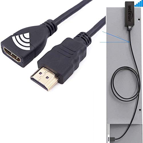 HDMI Extender Ersatz für Roku/TV Stick 4K Max/Lite, Google Chromecast, Switch, Xbox One, PS4, PS3, HDMI Stecker auf Buchse, 1,5 m von PDEEY