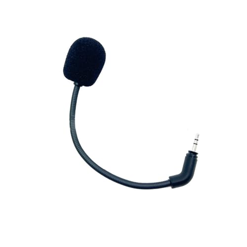 Recon 500 Mikrofon-Ersatz für Turtle Beach Headset, 2,5 mm abnehmbarer Mikrofonarm für PS4, PS5, Xbox von PDEEY