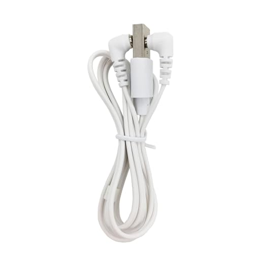 Rose Toy Charger Replacement,Universal USB Magnetic Charging Cable 2 Dots for Massager, Y-Splitter USB Power Cord 2 Pack von PDEEY