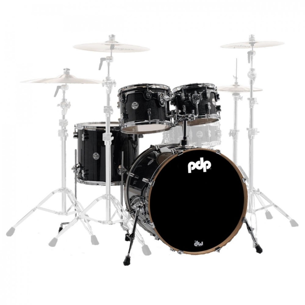 PDP Drums Concept Maple 4-Piece Ebony 4-Piece Shell Set PDP Drums Concept Maple 4-Piece Ebony 4-Piece Shell Set von PDP Drums