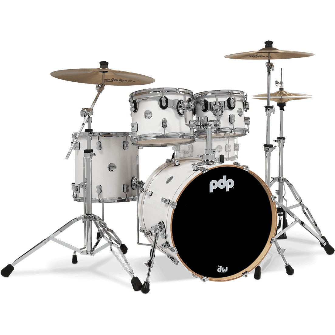 PDP Drums Concept Maple 4-Piece Pearlescent White 4-Piece Shell Set PDP Drums Concept Maple 4-Piece Pearlescent White 4-Piece Shell Set von PDP Drums